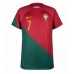 Portugal Cristiano Ronaldo #7 Replica Home Shirt World Cup 2022 Short Sleeve